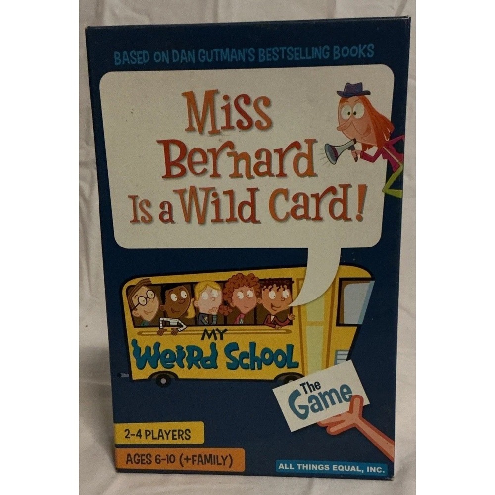 Miss‎ Bernard Is A Wild Card - My Weird School The Game - All Things Equal